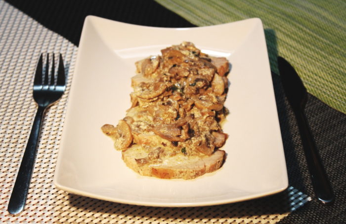 Vitello con salsa al latte e funghi - Ricette Passo Passo con foto