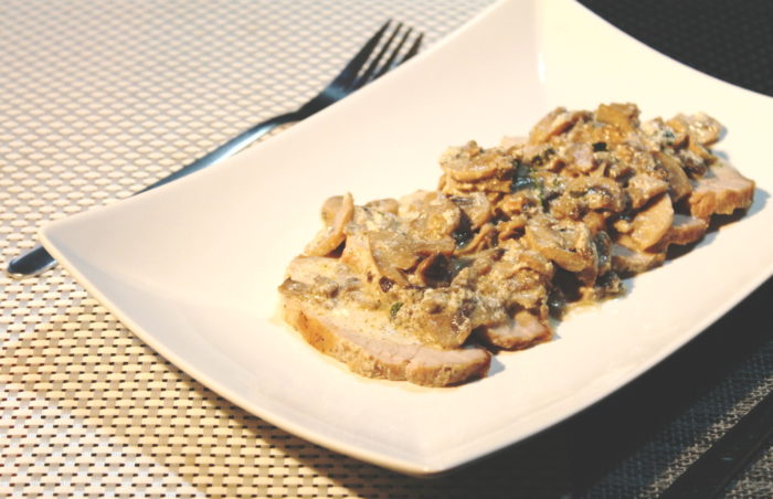 Vitello con salsa al latte e funghi - Ricette Passo Passo con foto