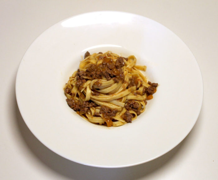 Tagliatelle al ragù di capriolo - Ricette Passo Passo con foto